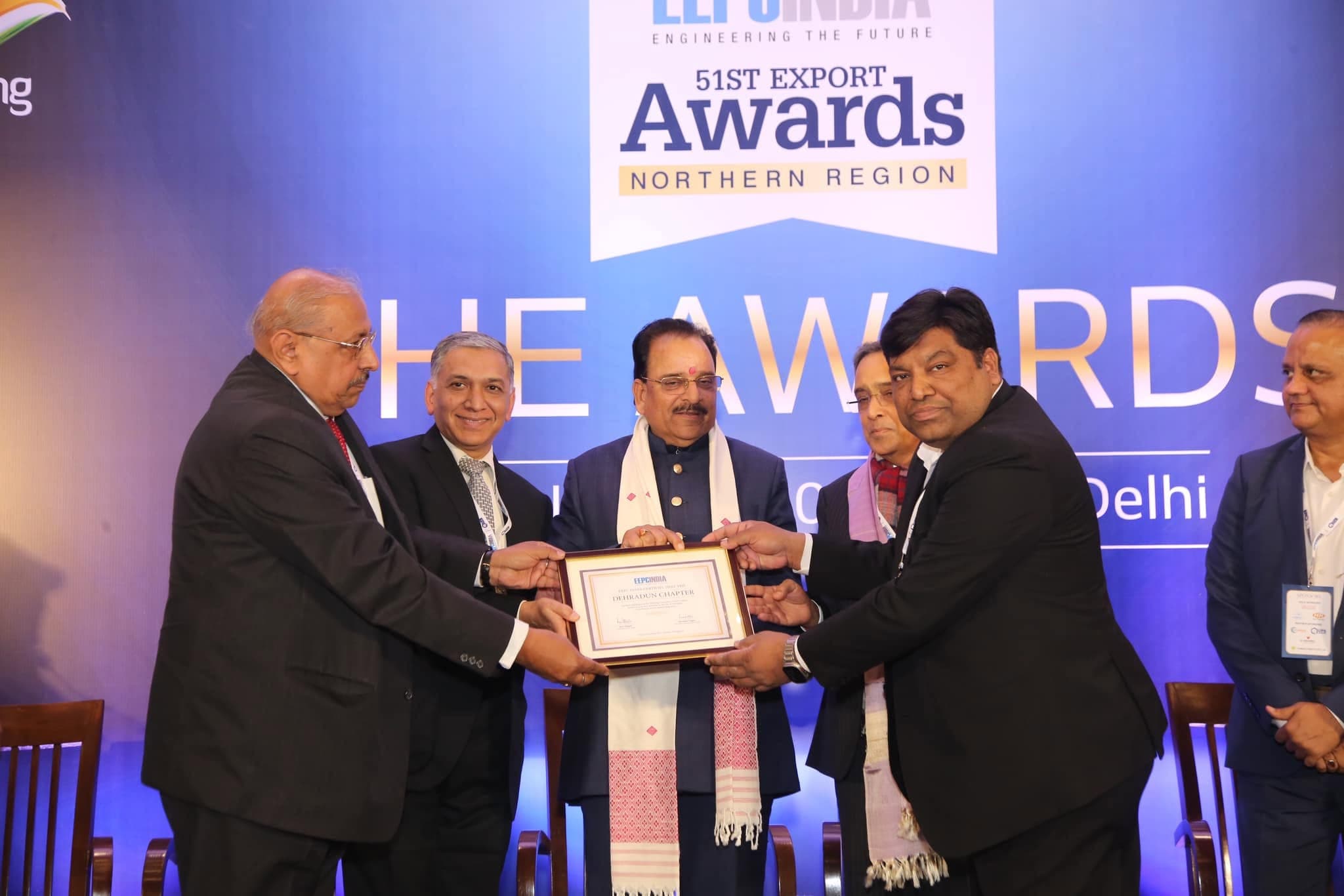 Agromec recognition at EEPC India awards